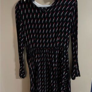 Forever 21 Black and Red Mini Dress